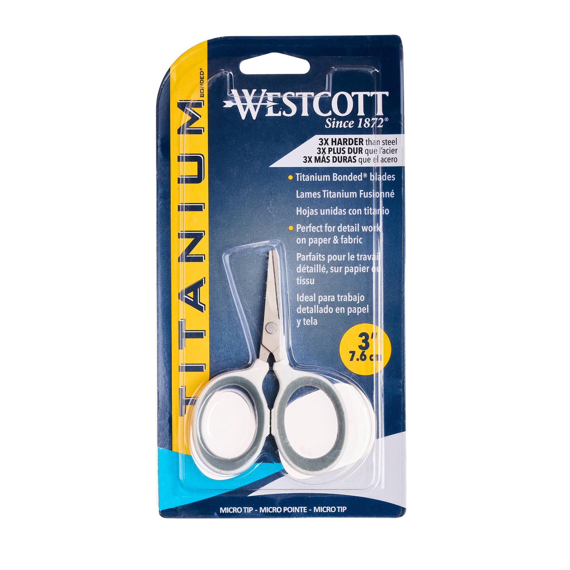 12 Pack: Westcott® 3" Straight Titanium Scissors